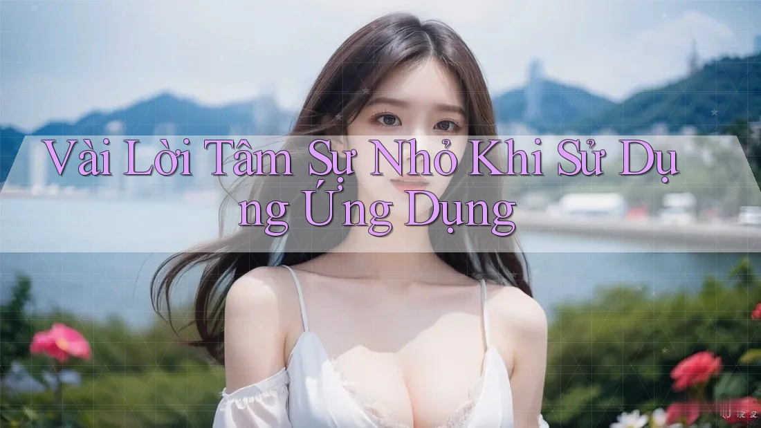 Vài Lời Tâm Sự Nhỏ Khi Sử Dụng Ứng Dụng