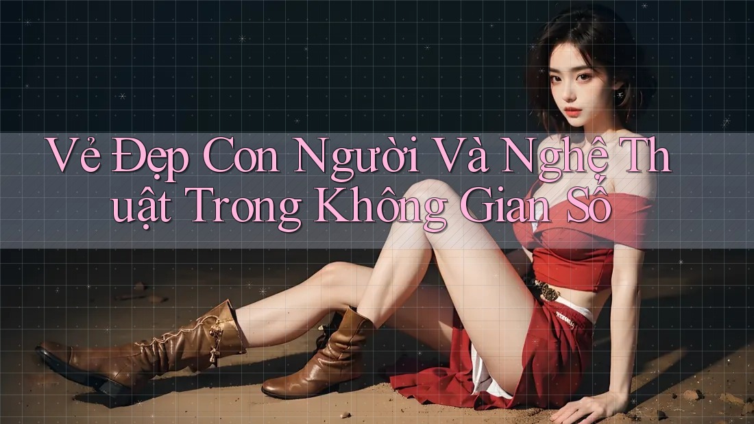 Vẻ Đẹp Con Người Và Nghệ Thuật Trong Không Gian Số