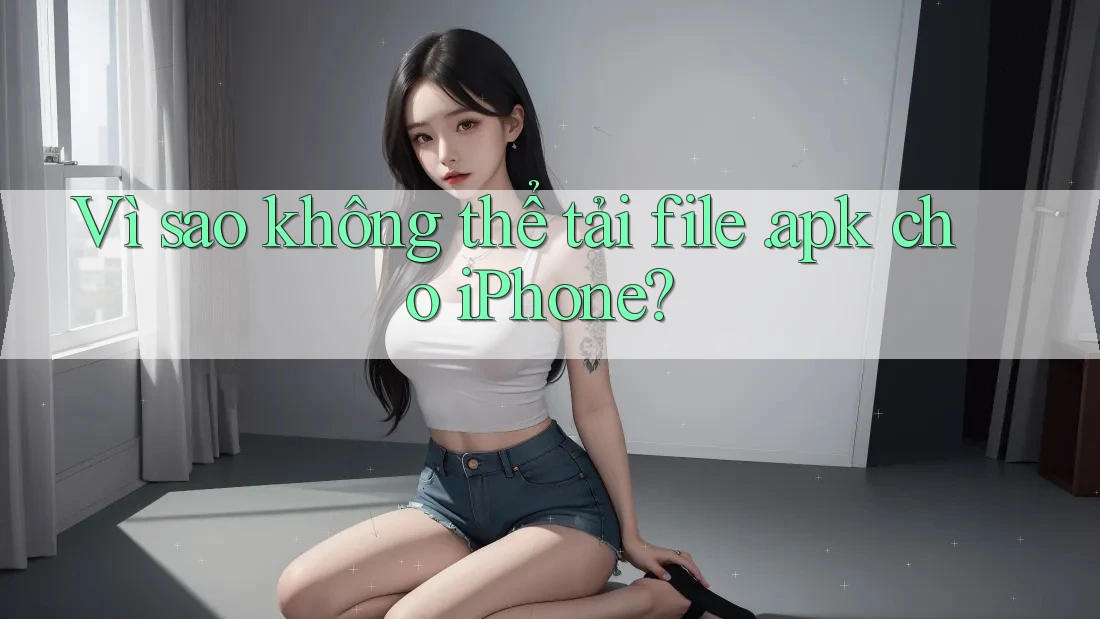 Vì sao không thể tải file. apk cho iPhone?
