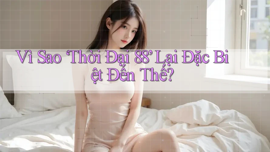 Vì Sao ‘Thời Đại 88’ Lại Đặc Biệt Đến Thế?