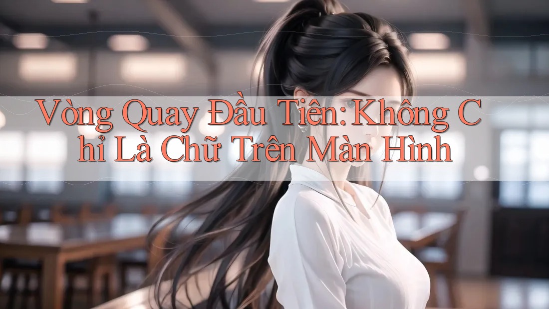 Vòng Quay Đầu Tiên: Không Chỉ Là Chữ Trên Màn Hình